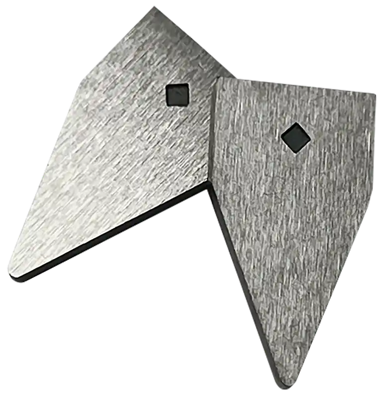 AccuSharp 003 Tungsten Carbide Replacement Blades - Pack of 2, Gray