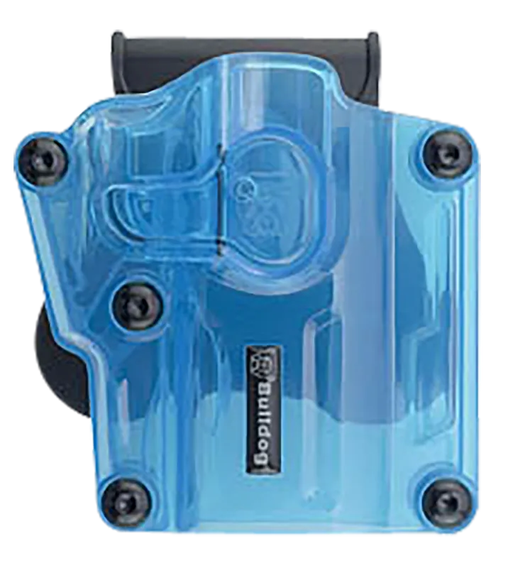 Bulldog MX005 Max Multi Fit OWB Transparent Blue Polymer Paddle Holster