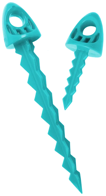 Targettack LLC Teal Green Polycarbonate Plastic Targets 12 Pack - Variety