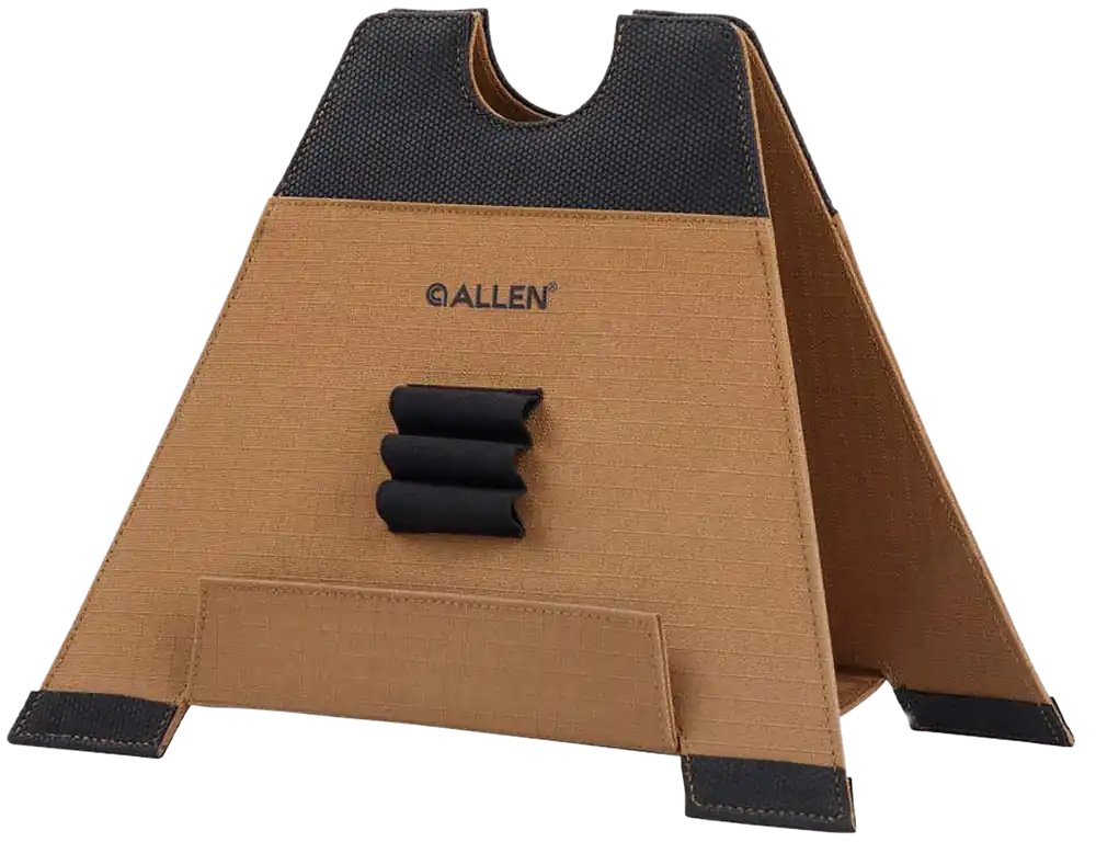 Allen 18414 X-Focus Folding Shooting Rest - Coyote/Black, 1.30 lbs Polyester