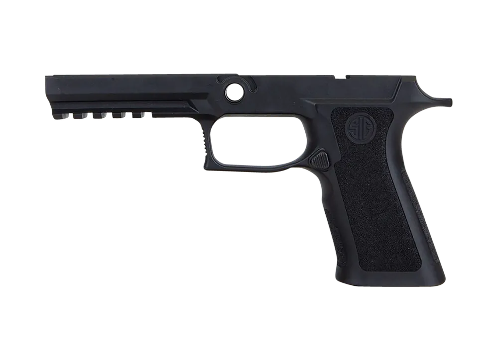 Sig Sauer P320 X-Series Large Grip Module, Black Polymer, Full Size Compatibility