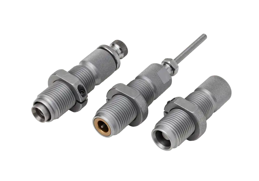 Hornady Custom Grade 3-Die Set for 9x21mm IMI with Sizer, Seater, Expander, and Taper Crimp