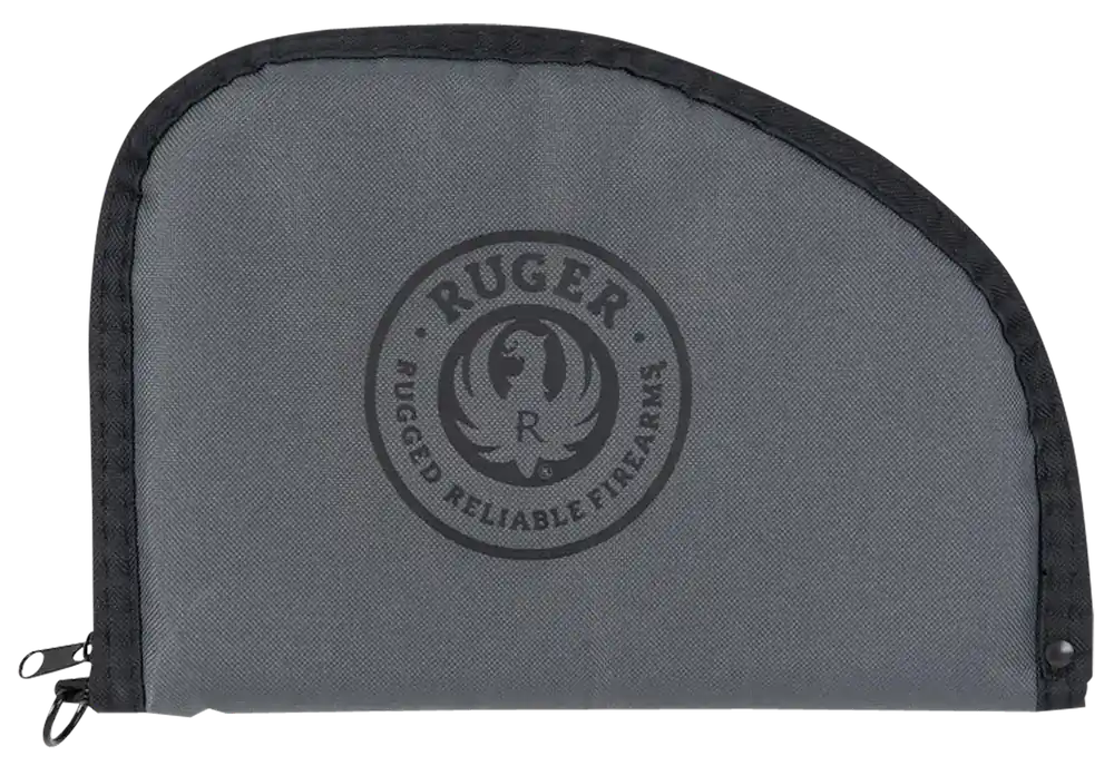 Ruger 27452 Rugged 10" Pistol Case - Black/Gray, Holds 1, Polyester