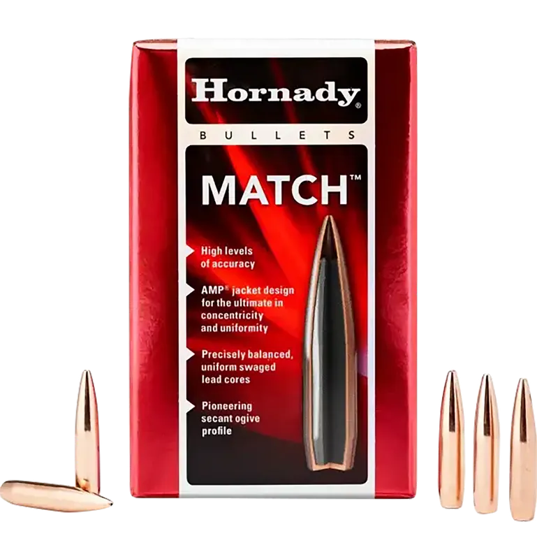 Hornady 27200 Match .270 Caliber 110gr HPBT Bullets - 100/Box