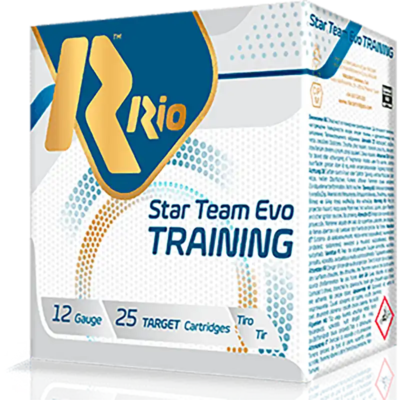 Rio Ammunition STT288 Star Team EVO 12 Gauge 2.75" 1oz 8 Shot - 25 Rounds Per Box, 10 Boxes Per Case
