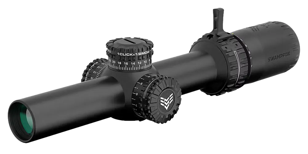 Swampfox Arrowhead 1-8x24mm Scope with Guerrilla Dot BDC Green Reticle
