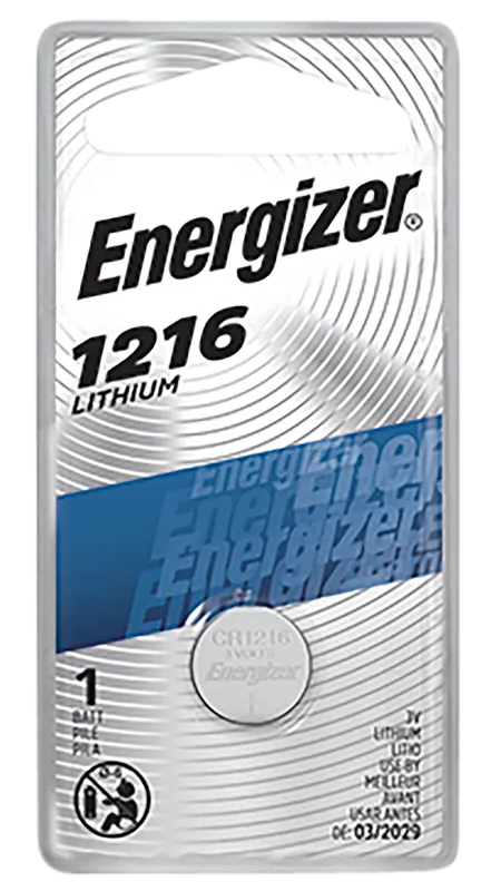 Energizer 1216 Lithium Coin Battery 3V, Pack of 72