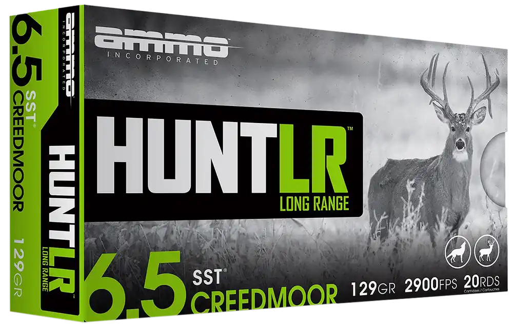Ammo Inc 6.5 Creedmoor 129gr SST Hunting Ammo - 20 Rounds