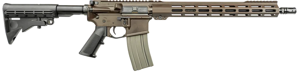 UnBranded AR 223 Wylde Rifle with Vortex Bronze Finish and M-Lok Handguard