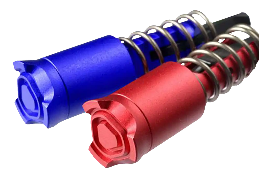 Blue Anodized Aluminum AR-15/M16 Forward Assist by Strike Industries
