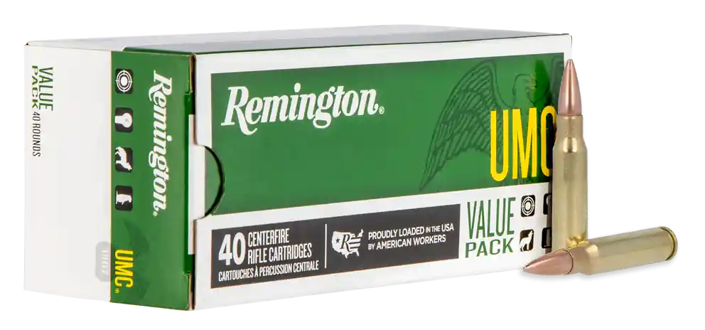 Remington UMC 308 Win 150gr FMJ Value Pack - 40 Rounds