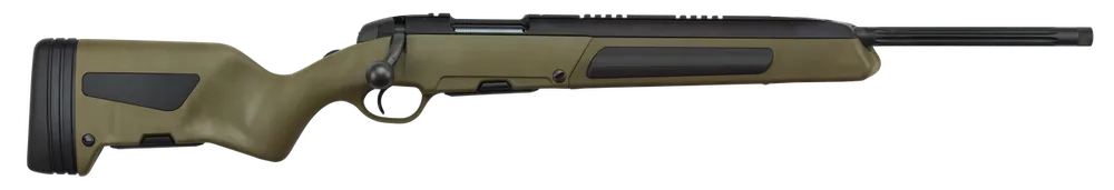Steyr Arms Scout 6.5 Creedmoor Rifle with Fluted/Threaded Barrel and OD Green Stock