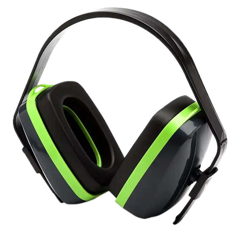 Pyramex VG10 Muff 25 dB Over-the-Head Hearing Protection - Blue/Green