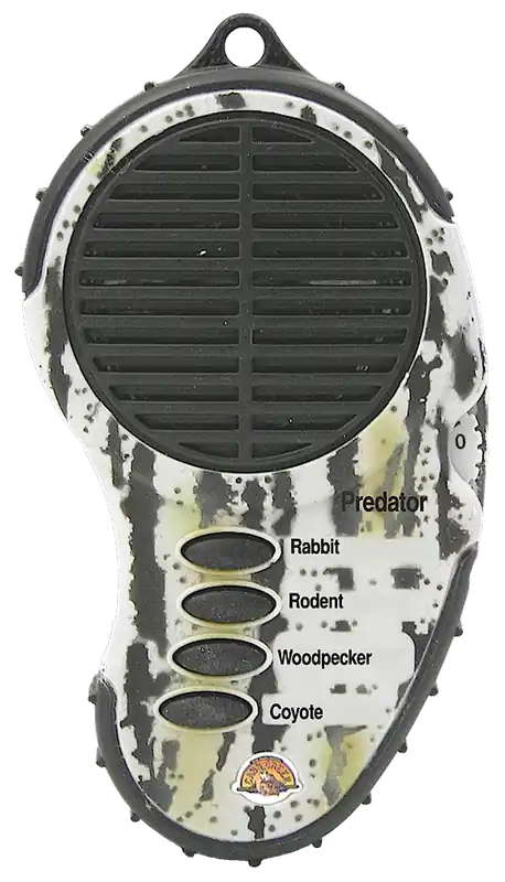 Cass Creek 334 Mini Electronic Predator Call - Coyote, Rabbit, Rodent, Woodpecker Sounds - Brown Plastic