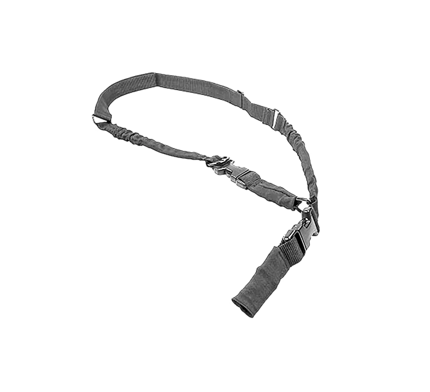 NcStar AARS21PU Adjustable Bungee Sling, Urban Gray, 2 to 1 Point, 55"-72" OAL