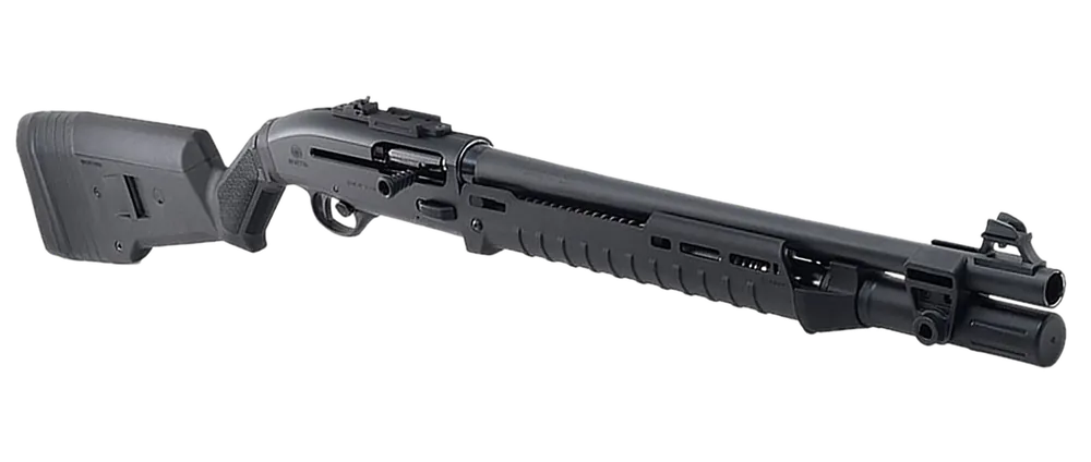 Langdon Tactical Tech LTT1301ZMBLK Beretta 1301 LTT Shotgun with Black Anodized Aluminum Receiver and Magpul Zhukov Forend
