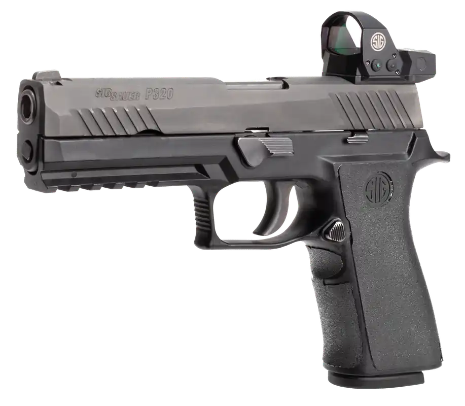 Hogue 17680 Wrapter Adhesive Grip for Sig P320 Full Size Medium X Series - Black Rubber Finish