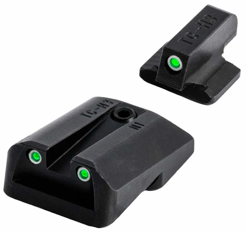 TruGlo TGTG231N3 Tritium Night Sights - Black with Green Tritium Front & Rear Sights