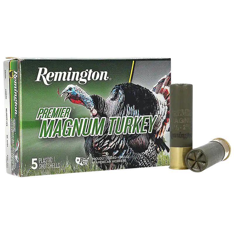 Remington Premier Magnum Turkey 10 Gauge Shotgun Shells - 5 Pack