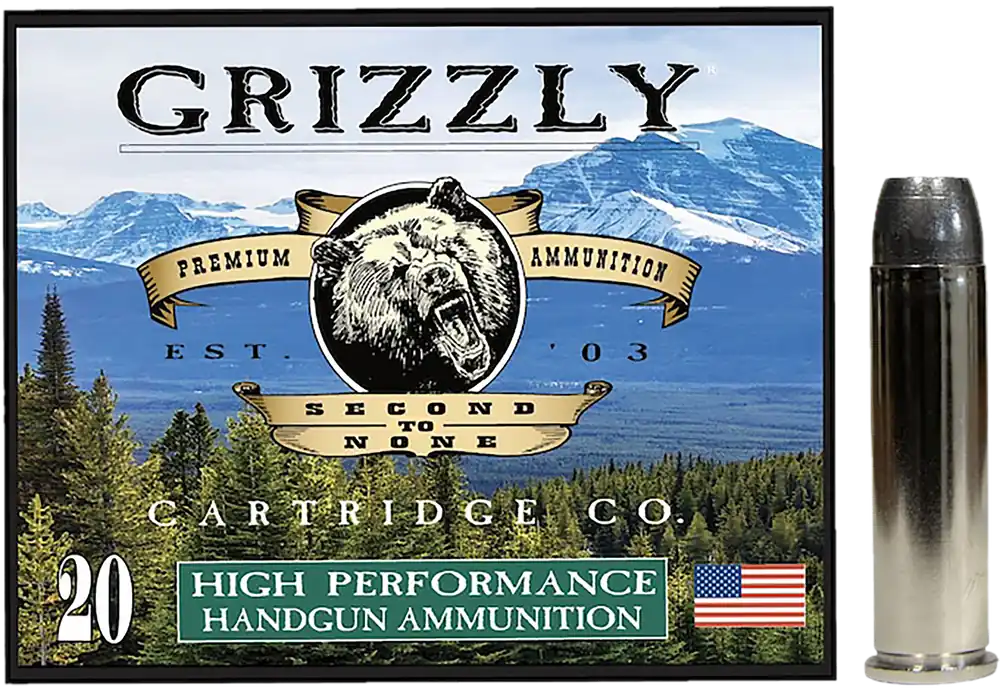 Grizzly Ammo 357Mag 180gr WFN Gas Check 20/Box