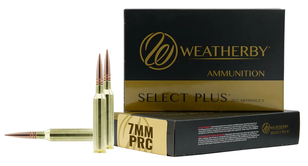 Weatherby Select Plus 7mm PRC 175gr Ammunition - 20 Rounds per Box