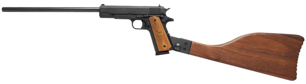 Iver Johnson 1911 A1 Carbine .45 ACP, 16.13" Barrel, Walnut Stock & Grip