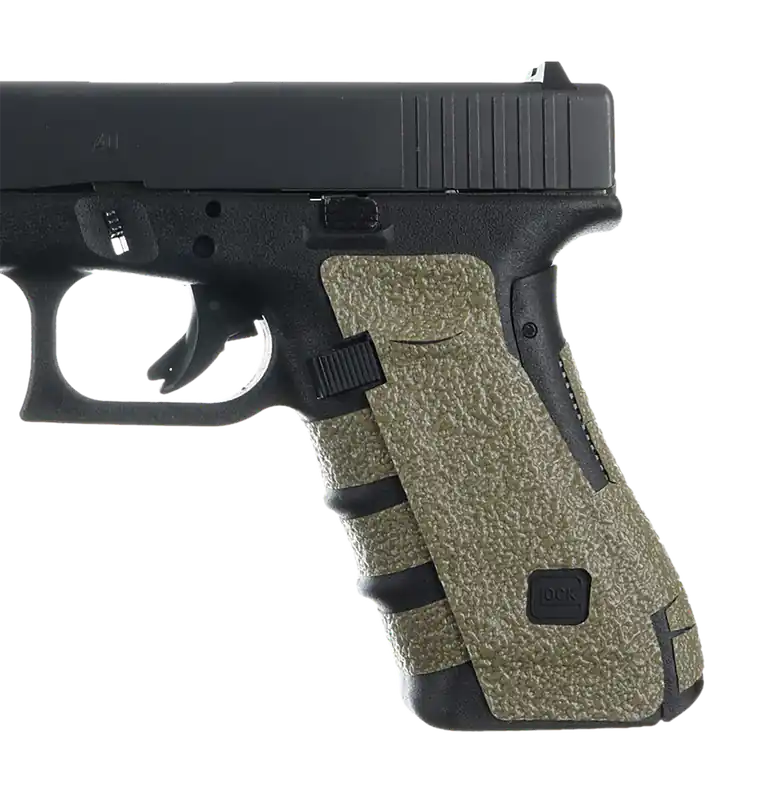 Adhesive Grip for Glock Gen3 Models - Moss Textured Rubber by Talon Grips 103M