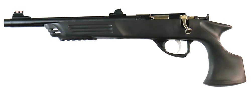 Crickett KSA693 Adult .22 LR Pistol with Blued Threaded Barrel and Williams Fire Sights