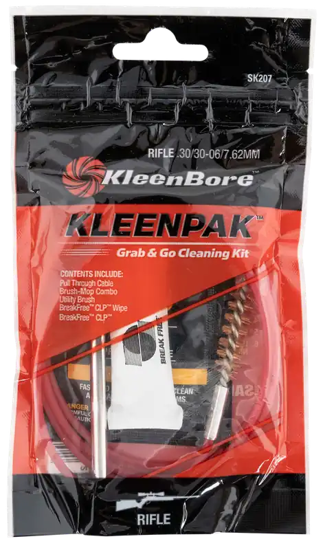 KleenBore SK20710 Rifle Cleaning Kit for .30/.30-06/7.62mm - Pack of 10