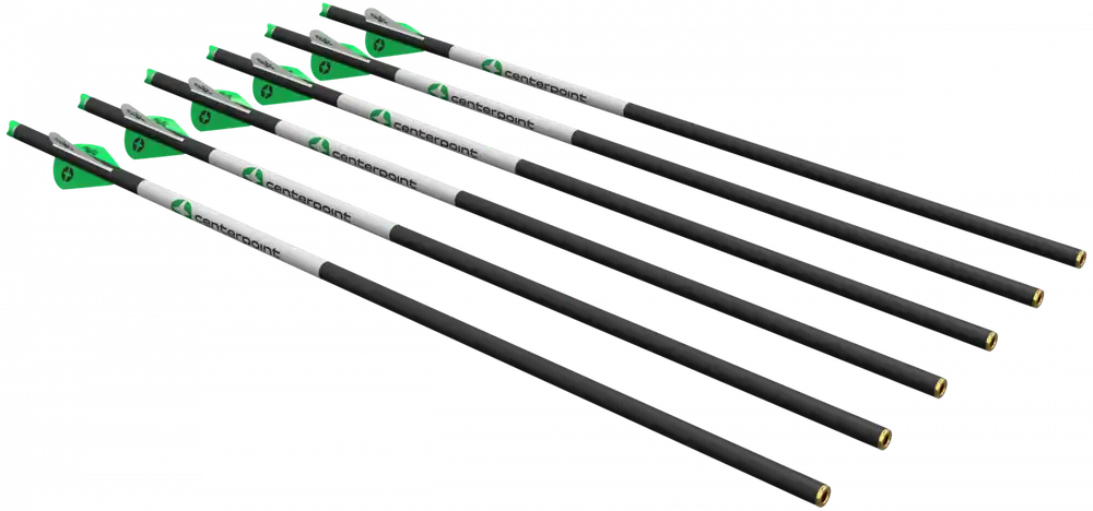 Centerpoint 20" Crossbow Arrows 6-Pack 400GR AXCCA206PK1