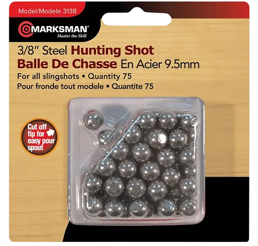 Marksman 3138 3/8" Steel Fasteners - Box of 250