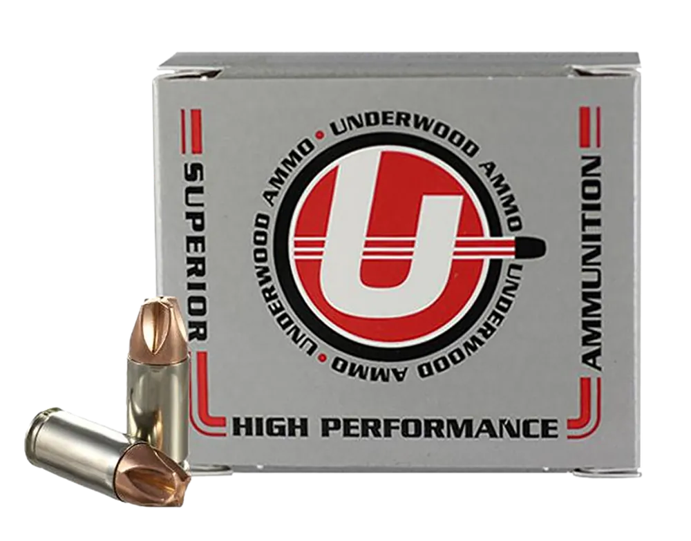 Underwood Ammo 864 9mm+P 68gr - 20 Rounds per Box, 10 Boxes per Case