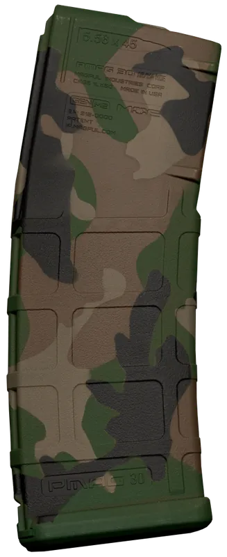 PMAG GEN M2 MOE 30rd AR/M4 Magazine - M81 Woodland Polymer