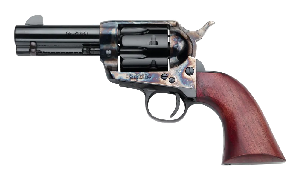 Pietta 1873 Great Western II Posse .357 Mag Revolver with Blued Steel Barrel and Walnut Grip
