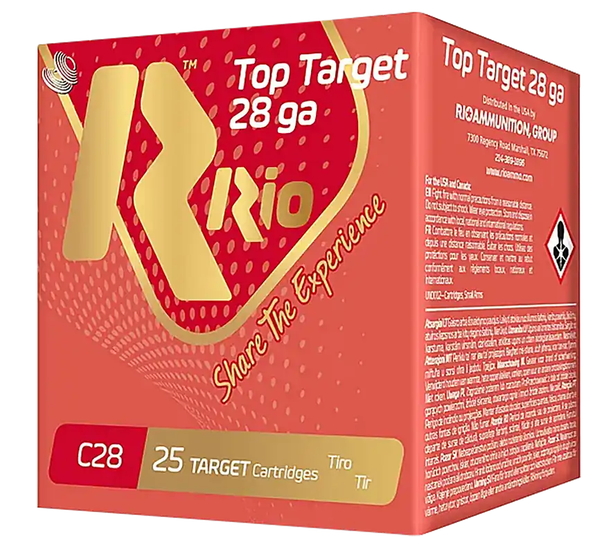Rio Ammunition 28 Gauge Game Load 1oz 6 Shot 25/Box