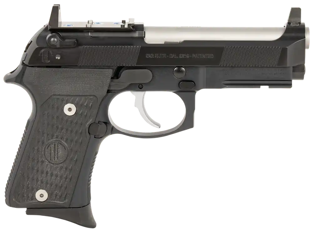 Langdon Tactical LTT92CTJRR 92 Elite Compact 9mm 15+1 Stainless Barrel, Black Optic Cut Slide, VZ G10 Grip