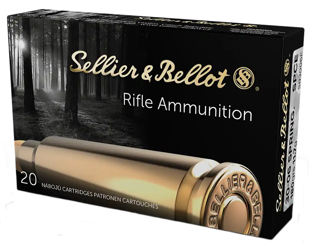Sellier & Bellot 30-06 Springfield 180gr Soft Point Ammunition - 20 Rounds
