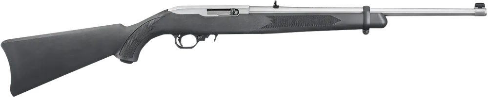 Ruger 10/22 Carbine 22 LR Satin Stainless Steel with Black Synthetic Stock