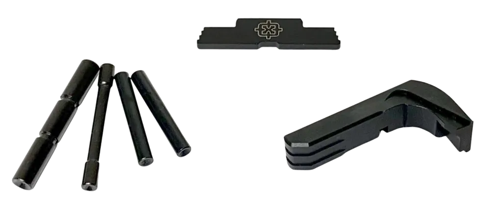 Cross Armory CRP800KBK 3-Piece Upgrade Kit for P80 Gen1-3 in Black