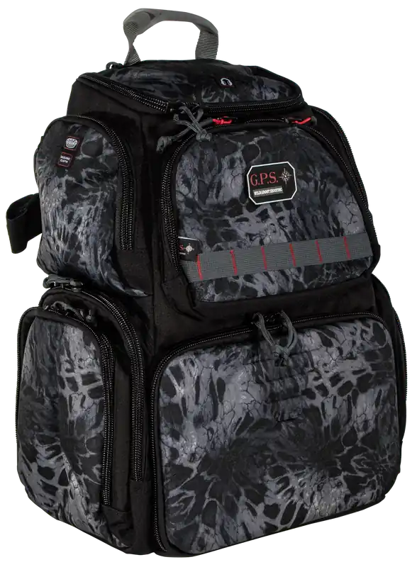 GPS 1711BPPMB Handgunner Bag PRYM1 Blackout 1000D Nylon for 4 Handguns