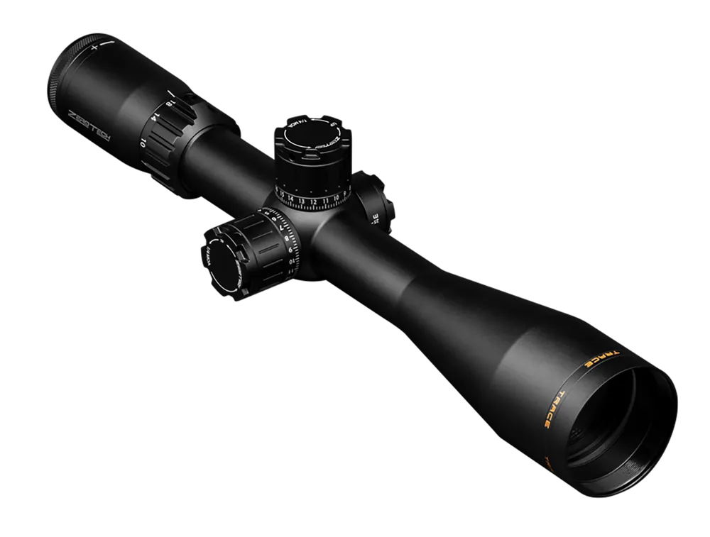 Zero Tech Optics TR4275R3 Trace Black 4.5-27x50mm Scope with R3 Reticle