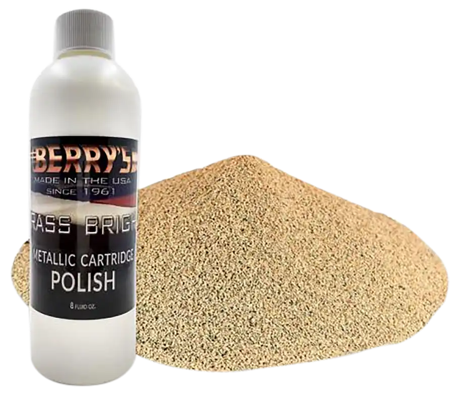 Berry's Brass Polishing Kit with Corn Media - 8 oz. Bright Brass, 6 lbs.
