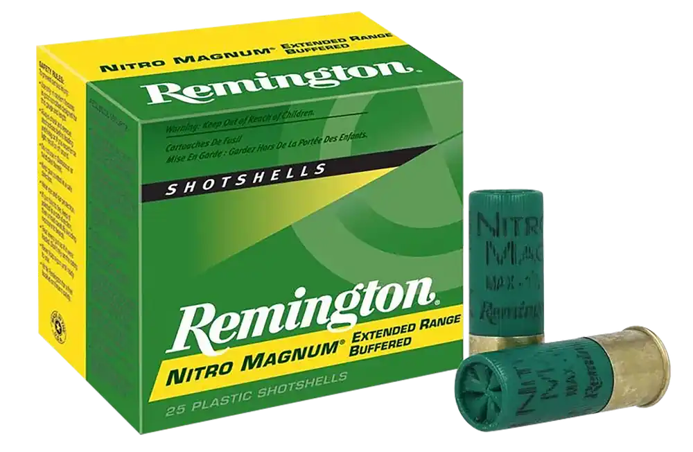 Remington Nitro Magnum 12 Gauge 2.75" 1.5oz #4 Shot - 25 Rounds/Box