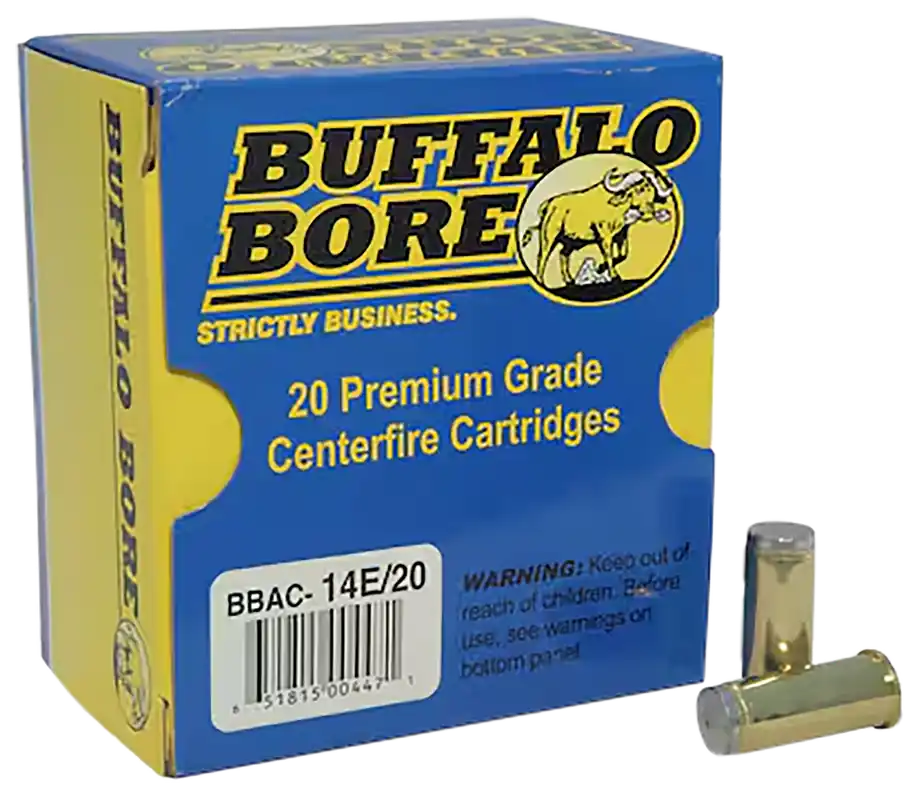 Buffalo Bore 44S&W Spl 200gr Hard Cast Wadcutter Ammo - 20/Box