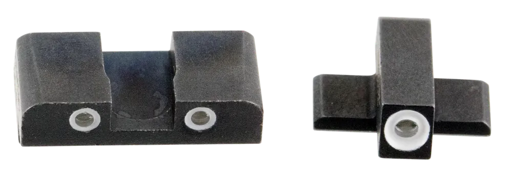 AmeriGlo SG161 Tritium Sight Set for Sig Sauer - Green Tritium with White Outline