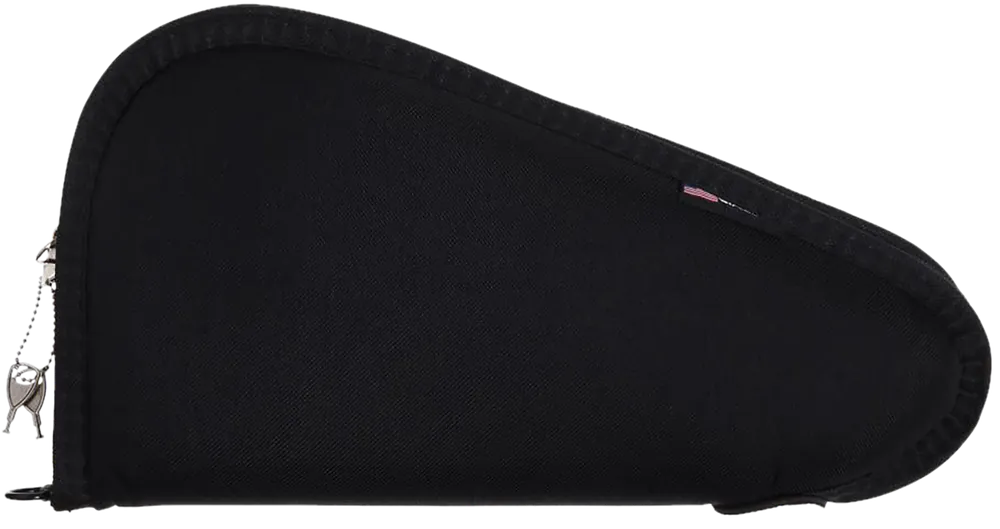 Allen 7413 Black Endura Handgun Case with YKK Zippers, Foam Padding, and 2 Keys - 13" Length