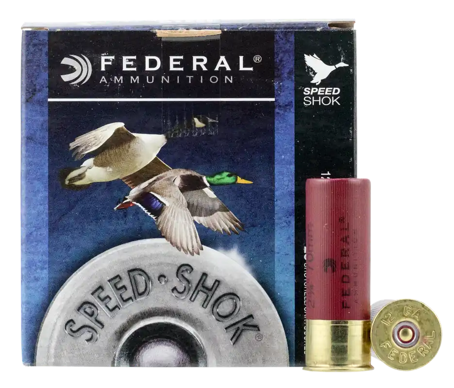 Federal WF1453 Speed-Shok 12 Gauge 2.75" 1 1/8 oz #3 Shot - 25 Rounds Per Box, 10 Boxes Per Case