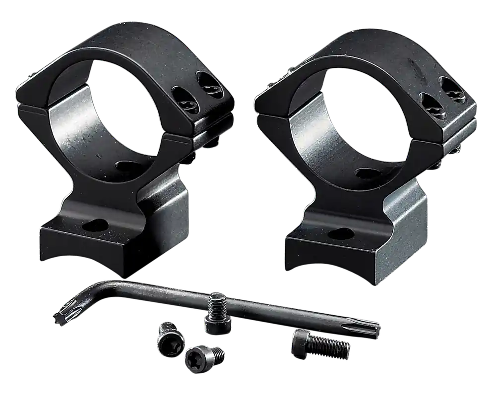 Browning BAR & BLR Integrated Scope Mount/Ring Combo - Matte Black, 1" Medium