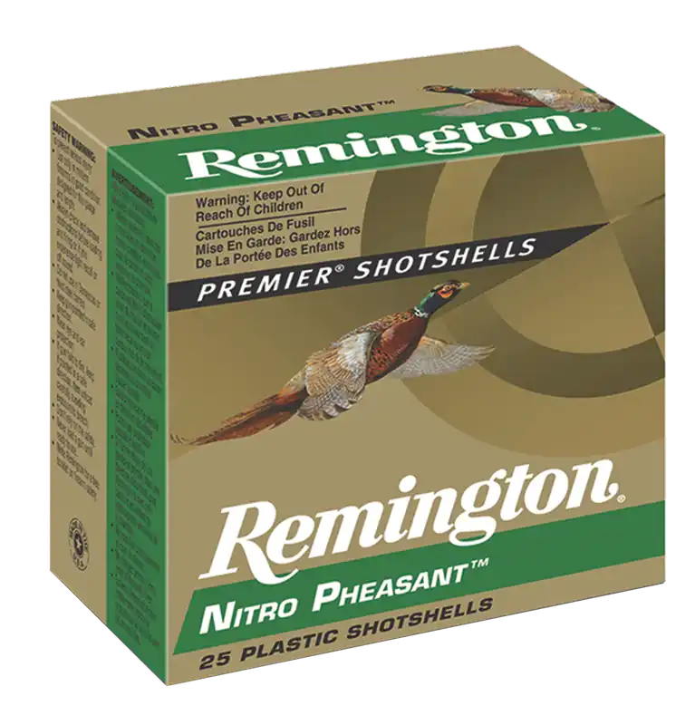 Remington Nitro Pheasant 20 Gauge 2.75" 1oz #5 Shot - 25 Rounds per Box