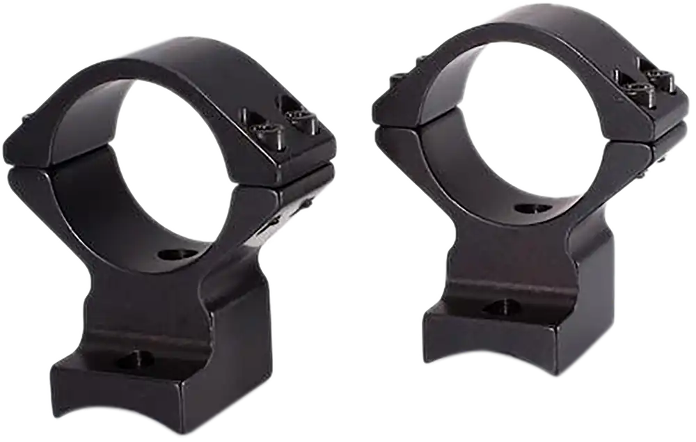 Talley 948X763 Black Anodized Aluminum Scope Mount/Ring Combo for 1" Tube - Medium Rings for Fierce Rival/Edge/Reaper